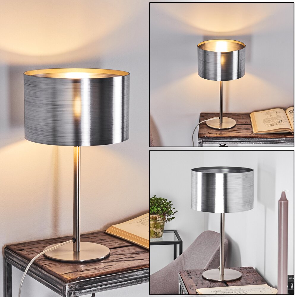 Volos Tafellamp Nikkel mat, 1-licht main product photo