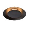 Lucide FOSKAL Plafondlamp LED Zwart