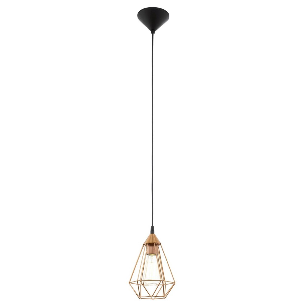 Eglo TARBES Hanglamp Zwart, 1-licht main product photo