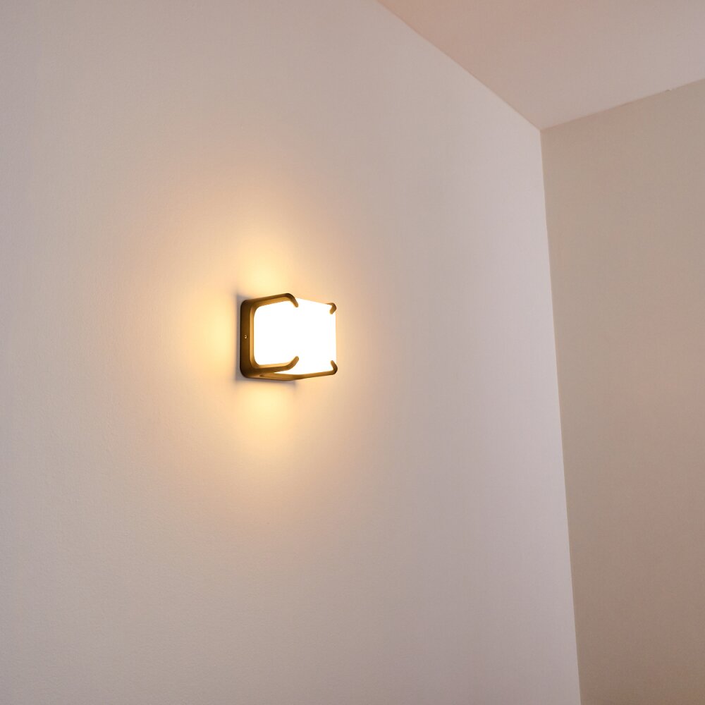 Armor Buiten muurverlichting LED Antraciet, 1-licht