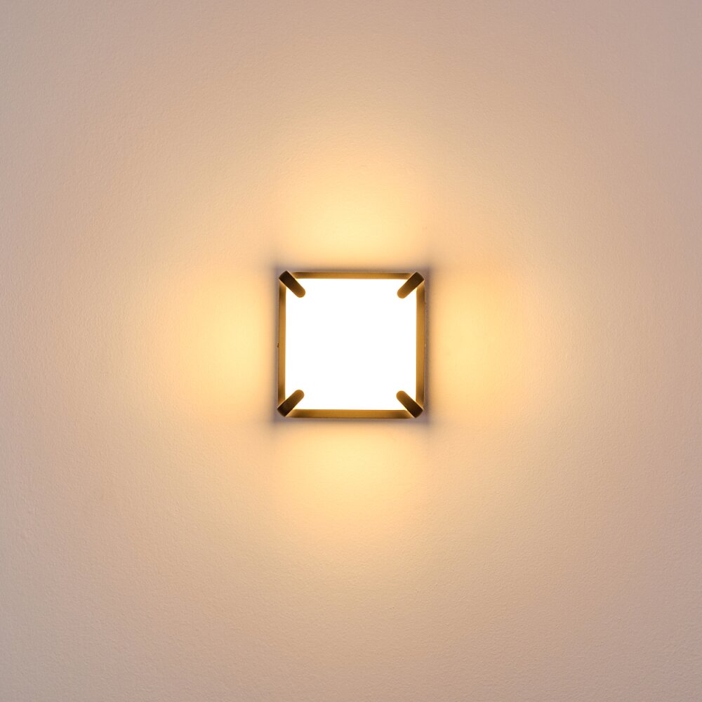 Armor Buiten muurverlichting LED Antraciet, 1-licht