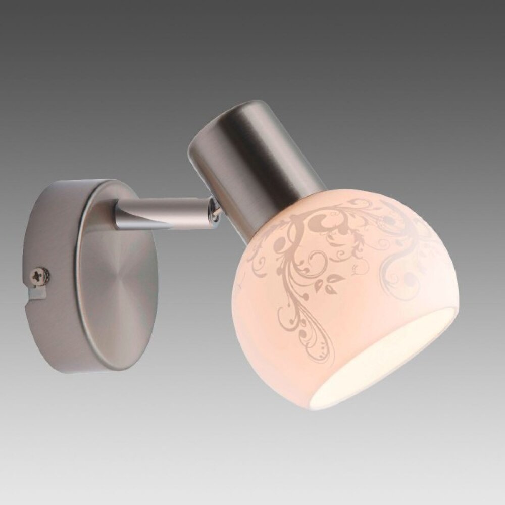 Brilliant Bona Muurspot Wit, 1-licht main product photo