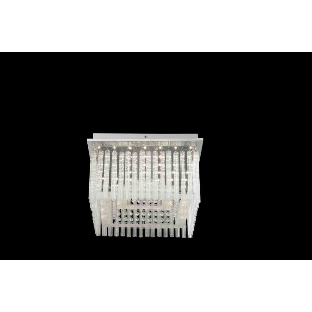 Globo VINCE Plafondlamp LED Chroom, 1-licht