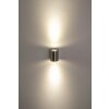 Lutec LED Buiten muurverlichting Staal geborsteld, 6-lichts