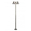 Brilliant Artu Buiten vloer lamp Zwart, 2-lichts