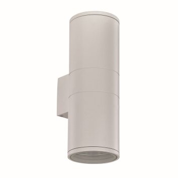 Ideallux GUN Buiten muurverlichting Wit, 2-lichts Ideallux GUN Buiten muurverlichting Wit, 2-lichts