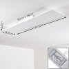 Antria Plafondlamp LED Wit, 1-licht