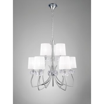 Mantra LOEWE Hanglamp Chroom, 9-lichts