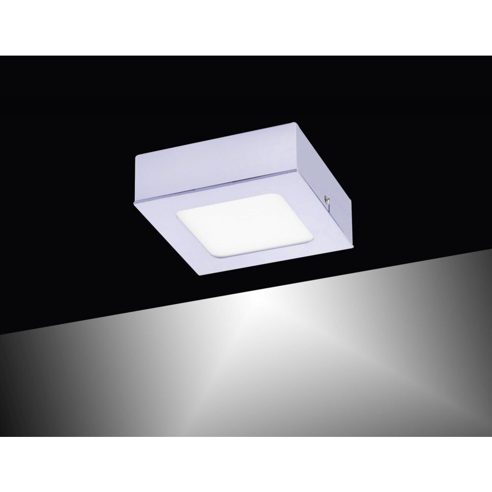 Leuchten-Direkt OSKAR Plafondlamp LED Zilver, 1-licht main product photo