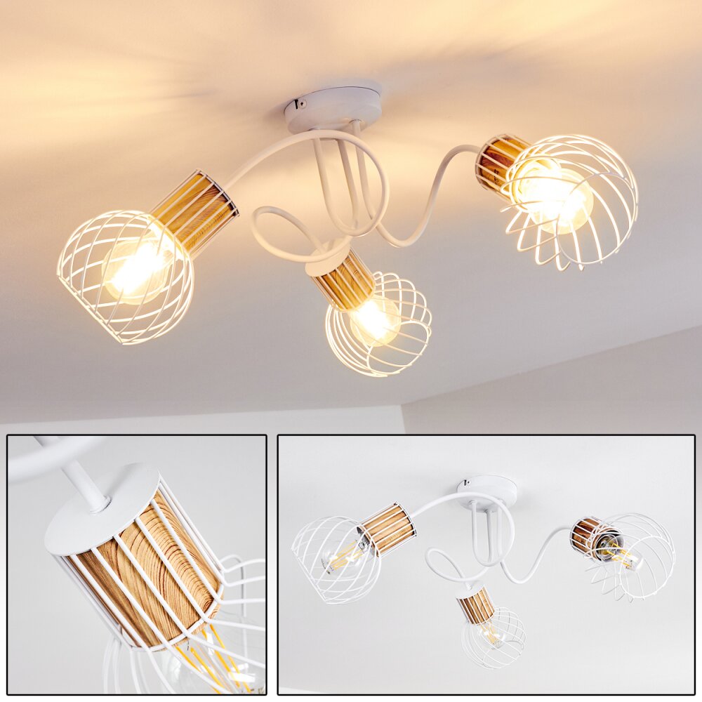 Koler Plafondlamp Wit, 3-lichts main product photo