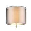 Globo THEO Staande lamp Nikkel mat, 1-licht
