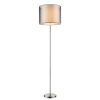 Globo THEO Staande lamp Nikkel mat, 1-licht