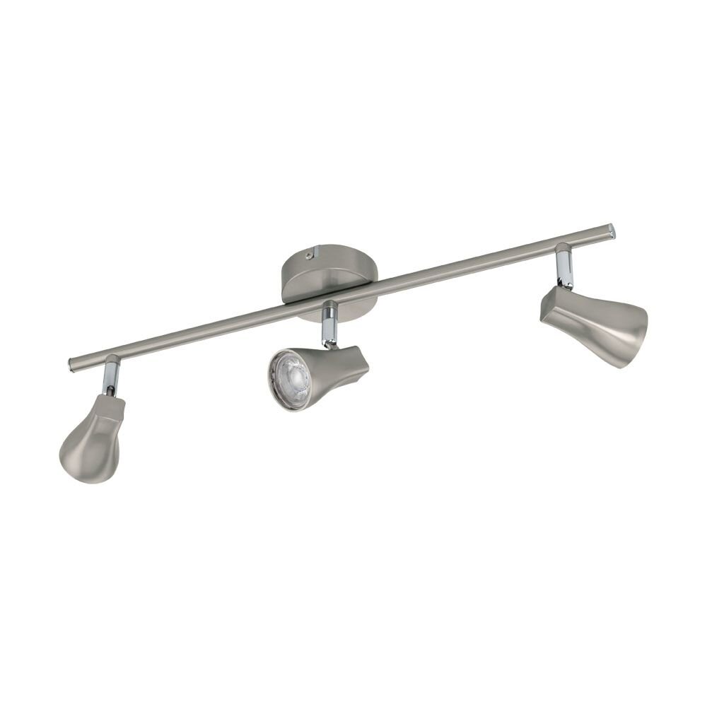 Eglo TIBERIO Spot LED Nikkel mat, 3-lichts main product photo