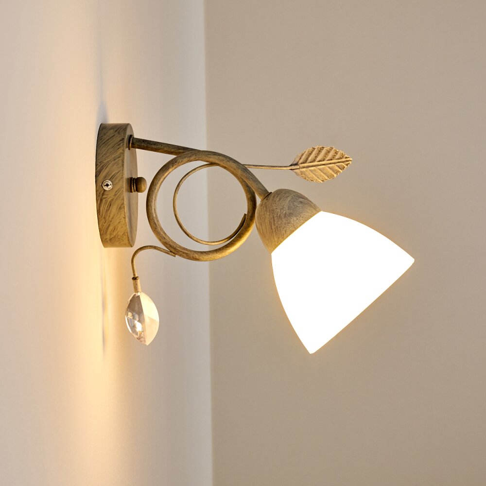 Peccia Muurlamp Grijs, 1-licht