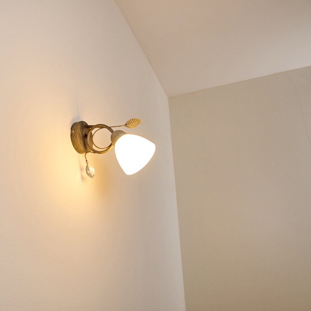 Peccia Muurlamp Grijs, 1-licht