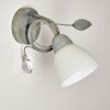 Peccia Muurlamp Grijs, 1-licht