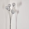 Kitee Staande lamp Chroom, Nikkel mat, 6-lichts