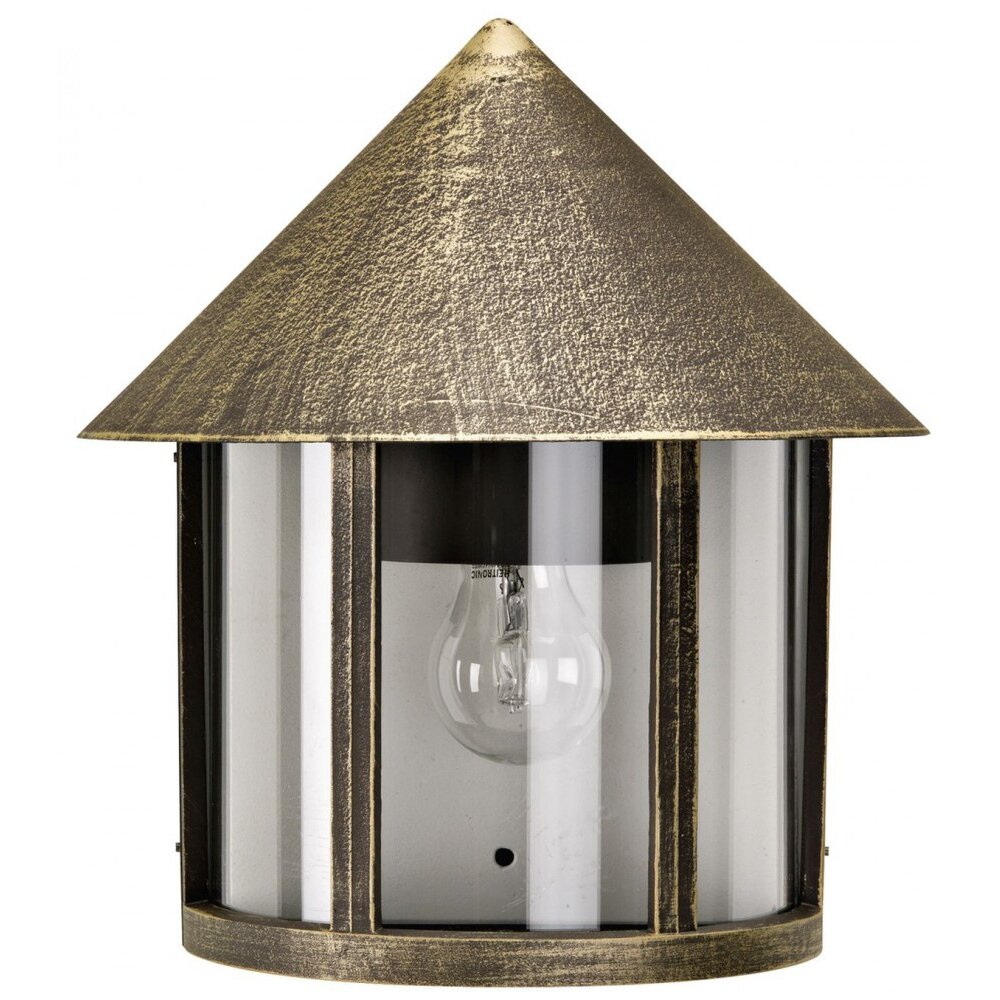 Albert 222 Buiten muurverlichting Bruin, Messing, 1-licht main product photo