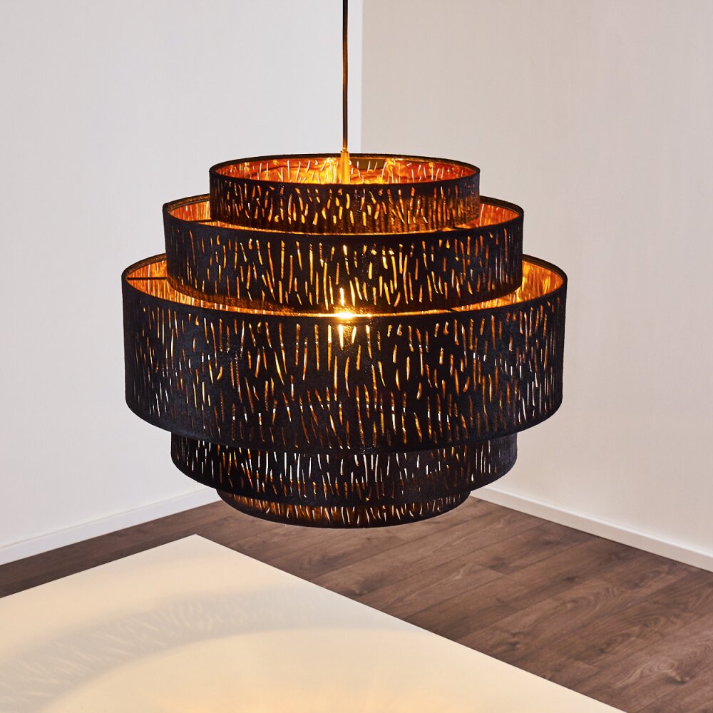Liared Hanger Zwart, 1-licht