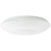 Brilliant Nunya Plafondlamp LED Chroom, 1-licht, Afstandsbediening