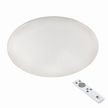 Eglo GIRON Plafondlamp LED Wit, 1-licht, Afstandsbediening