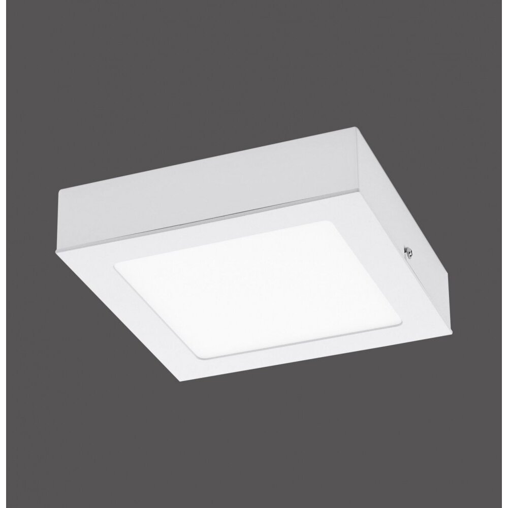 Leuchten-Direkt OSKAR Plafondlamp LED Wit, 1-licht