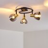 Mariefred Plafondlamp Zwart, 3-lichts