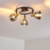 Mariefred Plafondlamp Zwart, 3-lichts