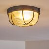 Hanalei Plafondlamp Grijs, 1-licht