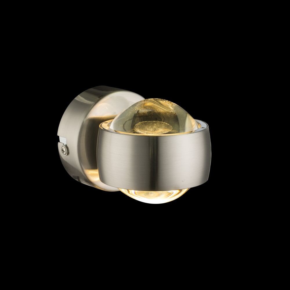 Globo RANDI Muurlamp LED Nikkel mat, 2-lichts main product photo