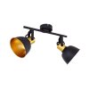 Globo FILLO Spotlamp Zwart, 2-lichts