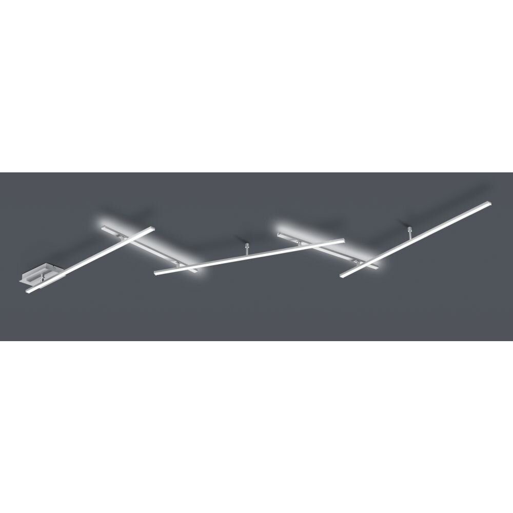 Trio Indira Plafondlamp LED Nikkel mat, 5-lichts main product photo