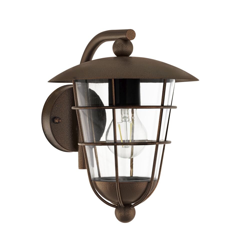 Eglo PULFERO 1 Muurlamp Bruin, 1-licht main product photo