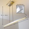 San Miguel Hanger LED Aluminium, Nikkel mat, 1-licht
