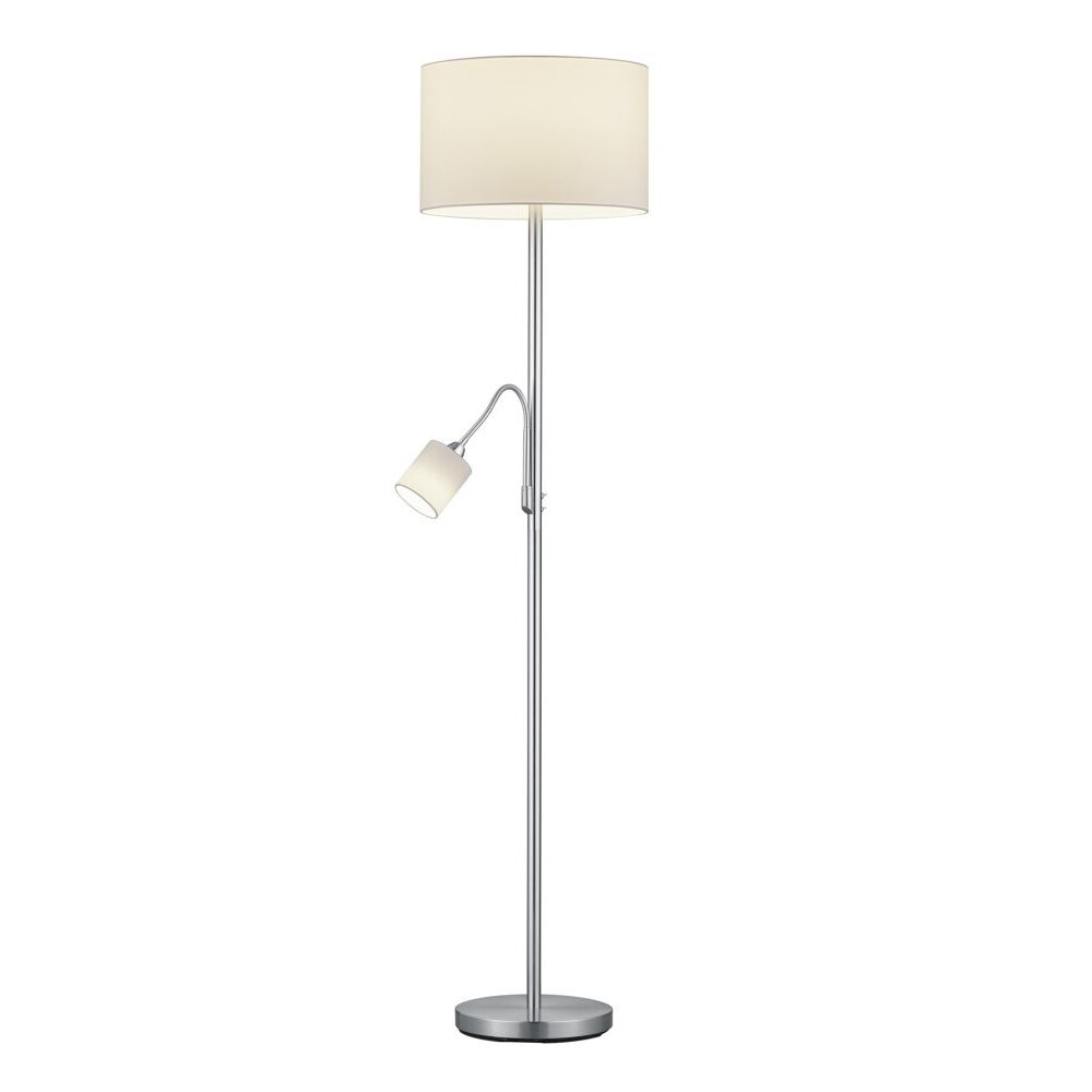Trio HOTEL Staande lamp Nikkel mat, 1-licht main product photo