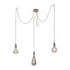 Leuchten Direkt DIY Hanglamp Koperkleurig, 3-lichts