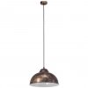 Eglo VINTAGE Hanger Donkerbruin, Koperkleurig, 1-licht