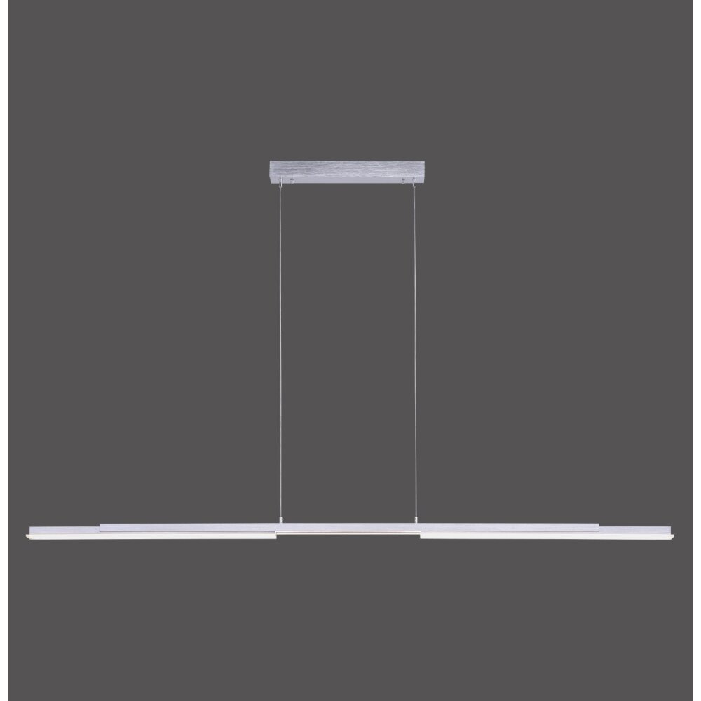 Paul Neuhaus Q-HENRIK Hanglamp LED Aluminium, 3-lichts, Afstandsbediening