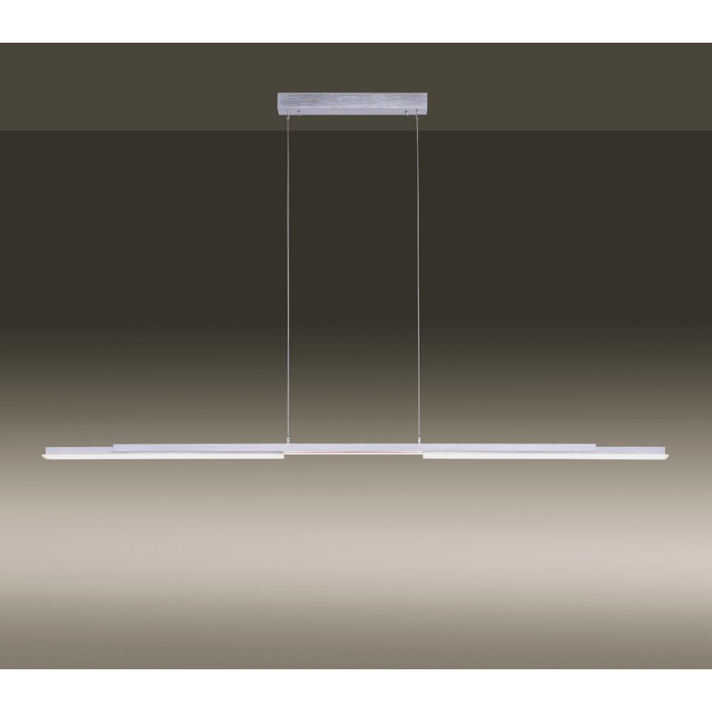 Paul Neuhaus Q-HENRIK Hanglamp LED Aluminium, 3-lichts, Afstandsbediening