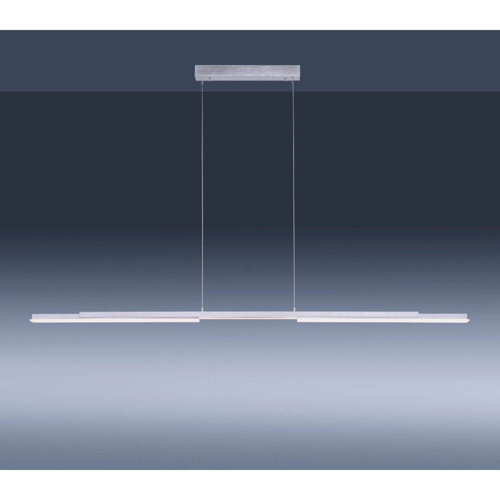 Paul Neuhaus Q-HENRIK Hanglamp LED Aluminium, 3-lichts, Afstandsbediening