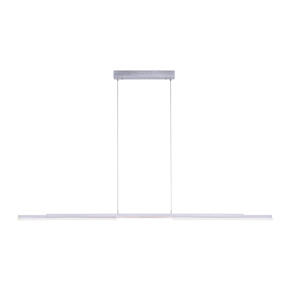 Paul Neuhaus Q-HENRIK Hanglamp LED Aluminium, 3-lichts, Afstandsbediening