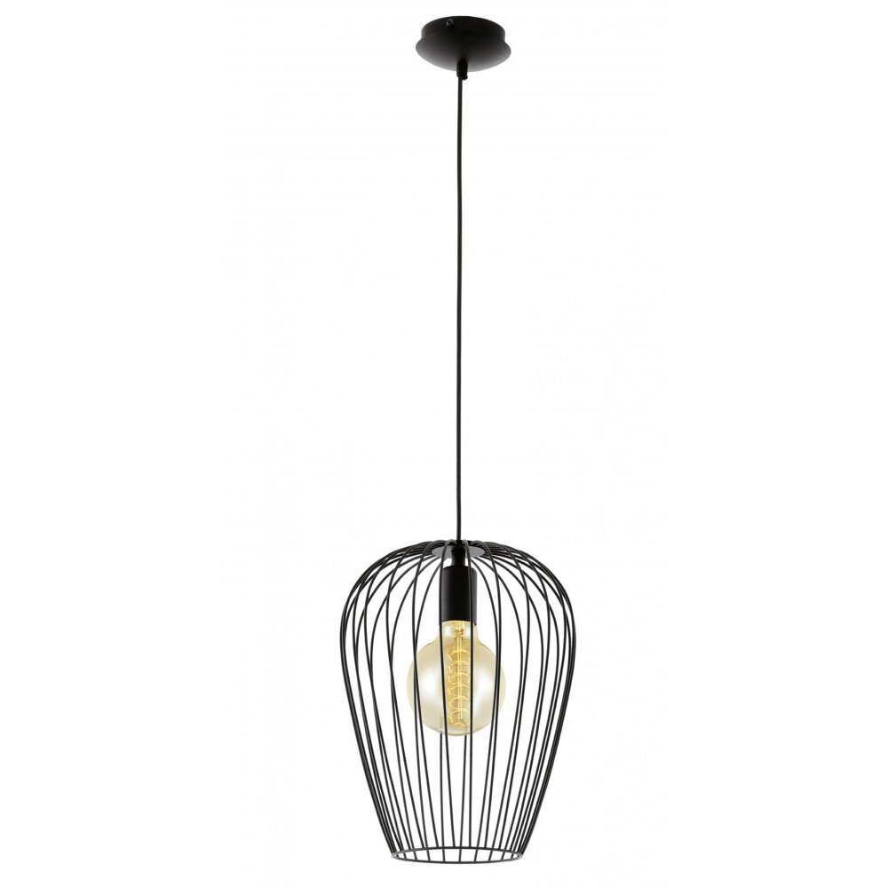 Eglo NEWTOWN Hanglamp Zwart, 1-licht main product photo
