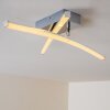 Georgina Plafondlamp LED Chroom, 2-lichts