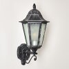 Lignac Buiten muurverlichting Zwart, Zilver, 1-licht