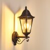 Lignac Buiten muurverlichting Zwart, Zilver, 1-licht