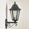 Lignac Buiten muurverlichting Zwart, Zilver, 1-licht