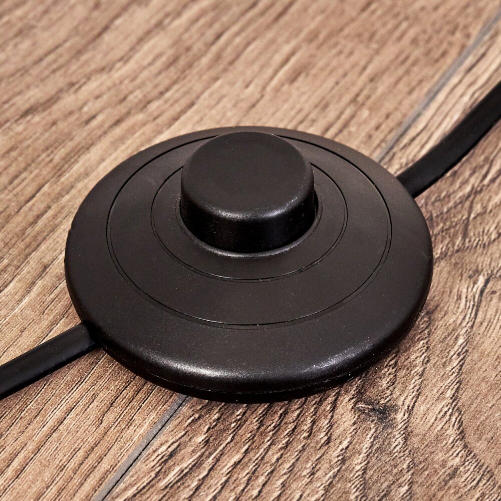 Pany Staande lamp Zwart, 1-licht