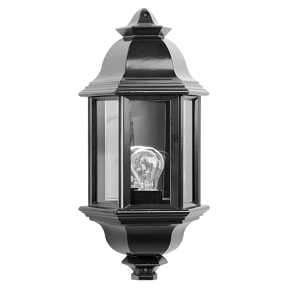 KS Verlichting Turijn Muurlamp Zwart, 1-licht main product photo