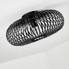 Oravi Plafondlamp Zwart, 1-licht