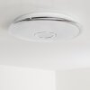 Jamton Plafondlamp LED Chroom, 1-licht, Afstandsbediening